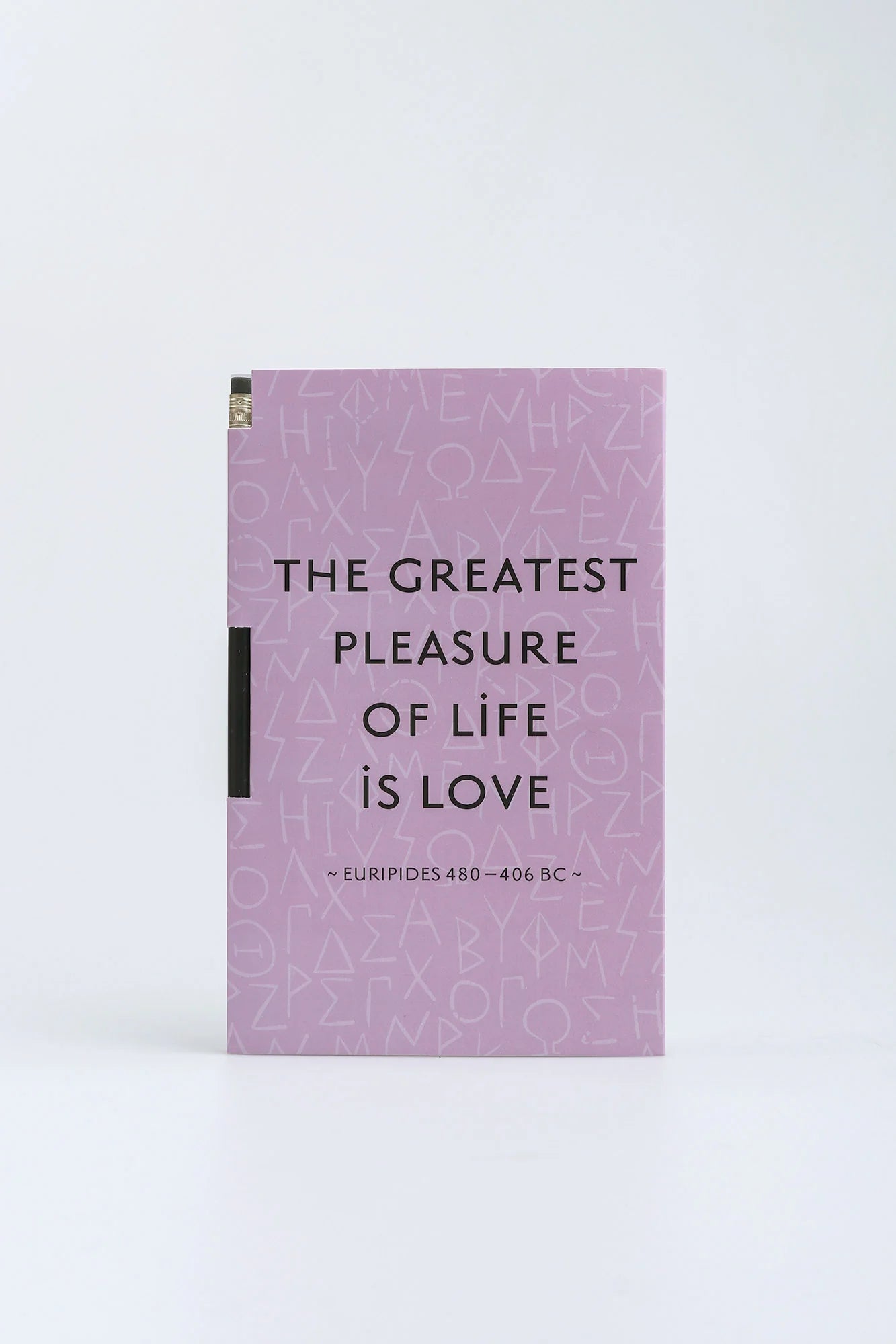 The greatest pleasure magnetic notebook