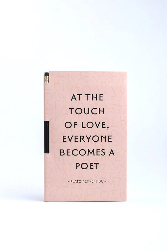 At the touch of love magnetic notebook