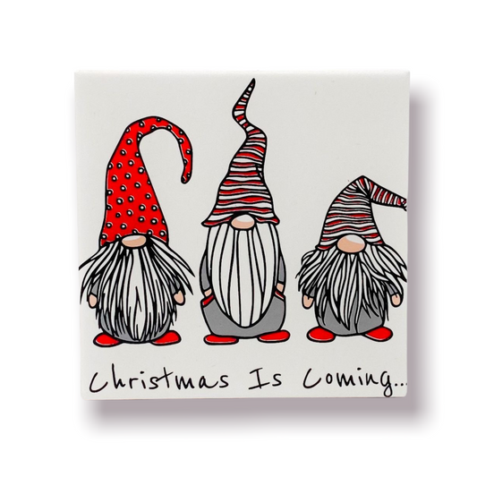 Coaster Christmas Gnomes Νάνοι Ξωτικά