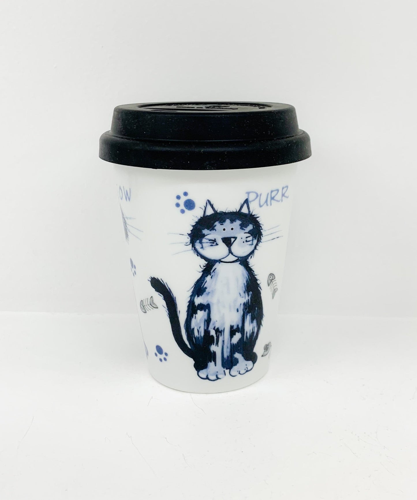 Travel mug one wall Alley Cats
