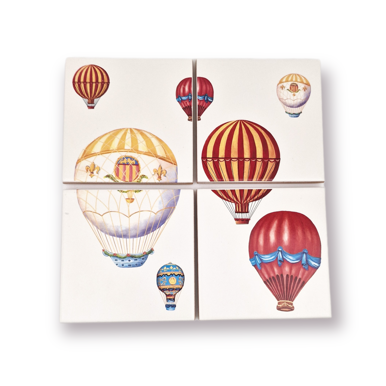 Coaster Balloons F. / set of 4 (4 τεμ)