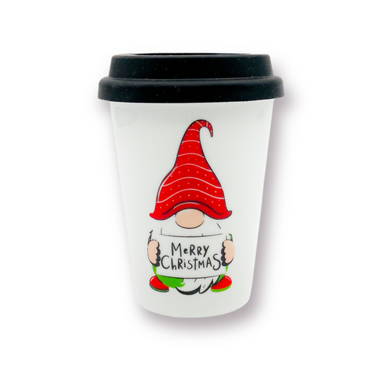 Travel mug Christmas Gnome Merry Christmas