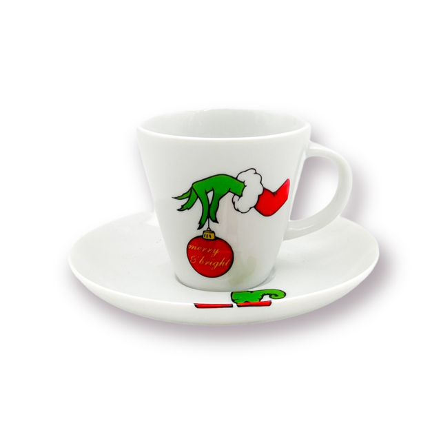 Φλιτζάνι Espresso Christmas Grinch / set of 2 (4 τεμ)
