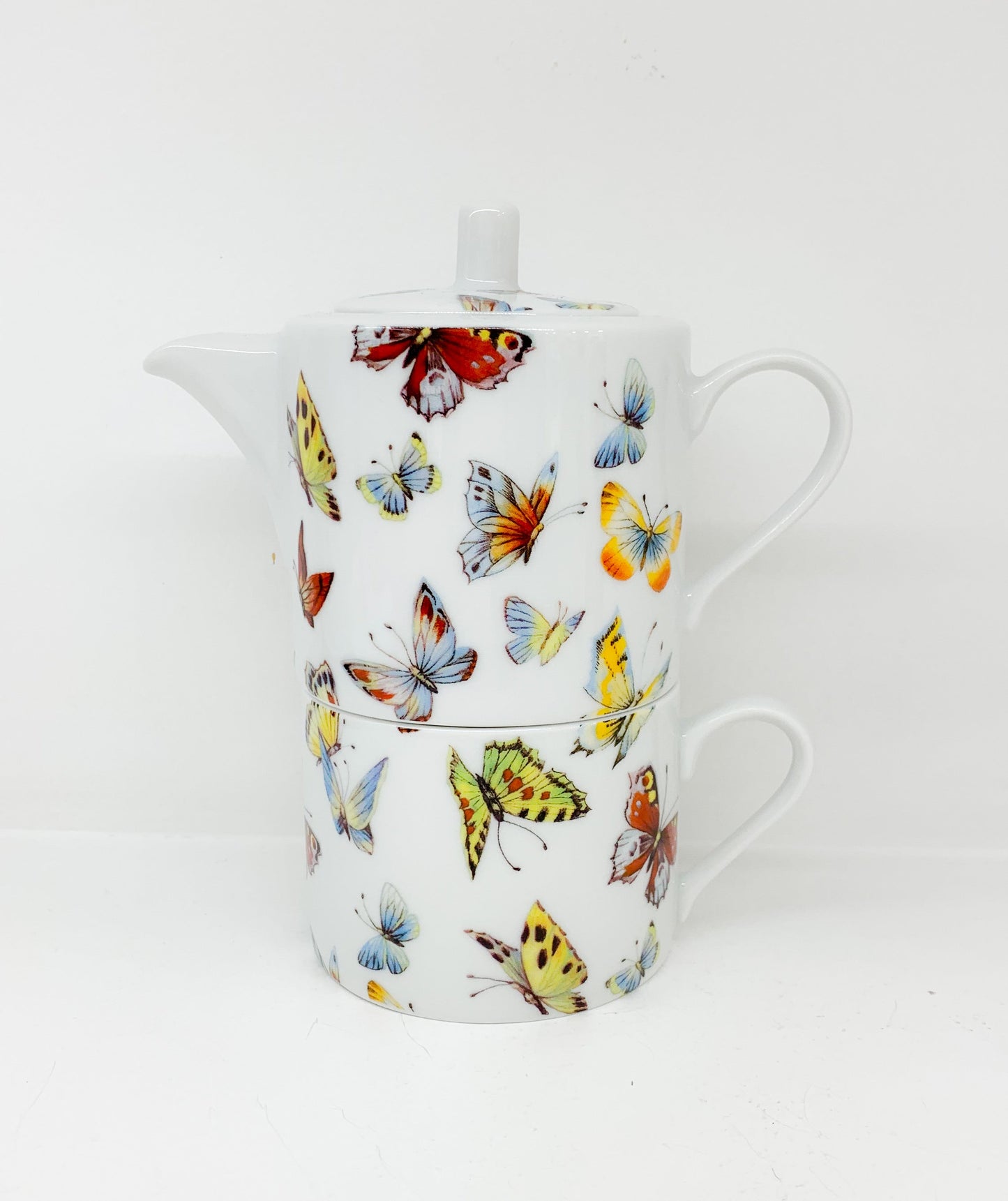 Φλιτζάνι-Τσαγιέρα Tea4one Butterflies Color